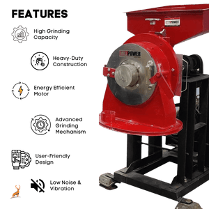 10 hp atta chakki - features - reindeer machinery