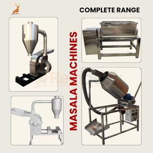10 HP Masala Grinder Machine - ss304 plant - reindeer machinery