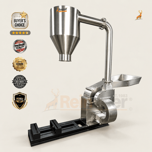 10 hp masala grinder - ss304 food grade - reindeer machinery