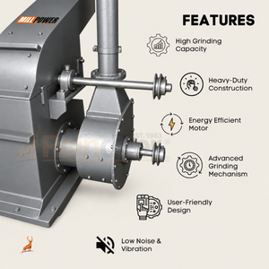 20 hp masala grinder - features - reindeer machinery