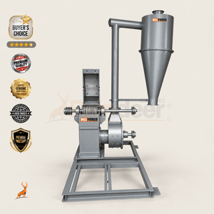 20 hp masala grinder - front view - reindeer machinery