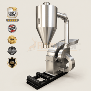 25 hp masala grinder - ss304 food grade - reindeer machinery