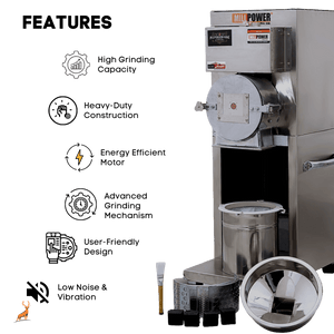 5 hp atta chakki - features - reindeer machinery