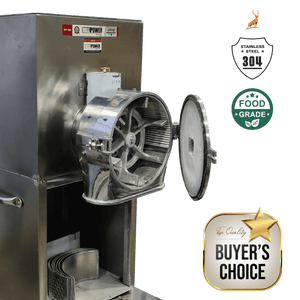 atta chakki for small business - with open chamber - reindeer machinrey