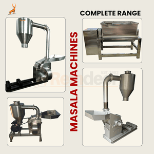 chilli grinding machine - ss304 plant - reindeer machinery