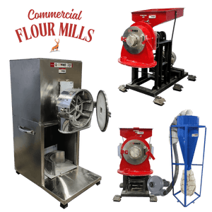 commercial atta chakki - full range - reindeer machinery