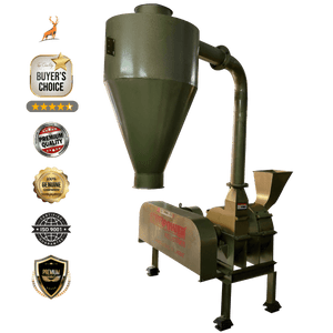 haldi pisne ki machine - side view - reindeer machinery