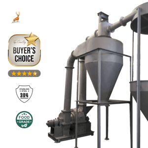 haldi pisne ki machine - cyclone close-up - reindeer machinery