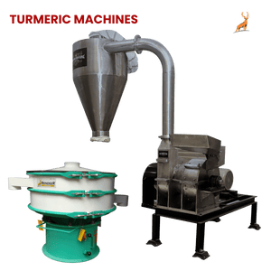 haldi pisne ki machine - ss304 machine with vaibro shifter - reindeer machinery