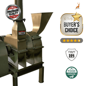 turmeric grinding machine - ms chamber view - reindeer machinery