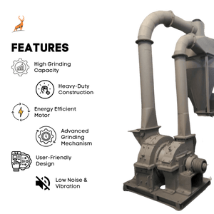 turmeric grinding machine - features - reindeer machinery