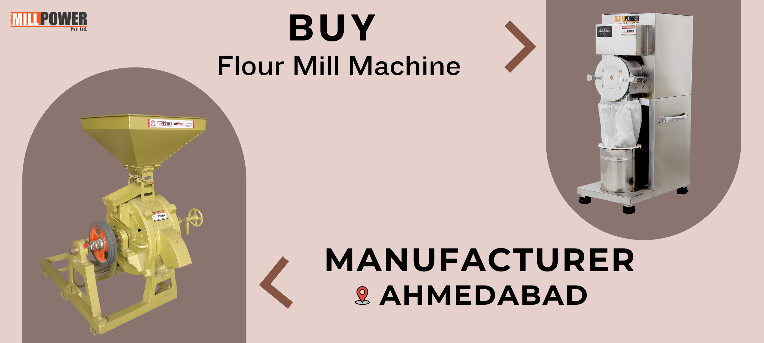 Atta Chakki Machine Price in Ahmedabad - Buy Flour Mill Machine from Manufacturer in Ahmedabad