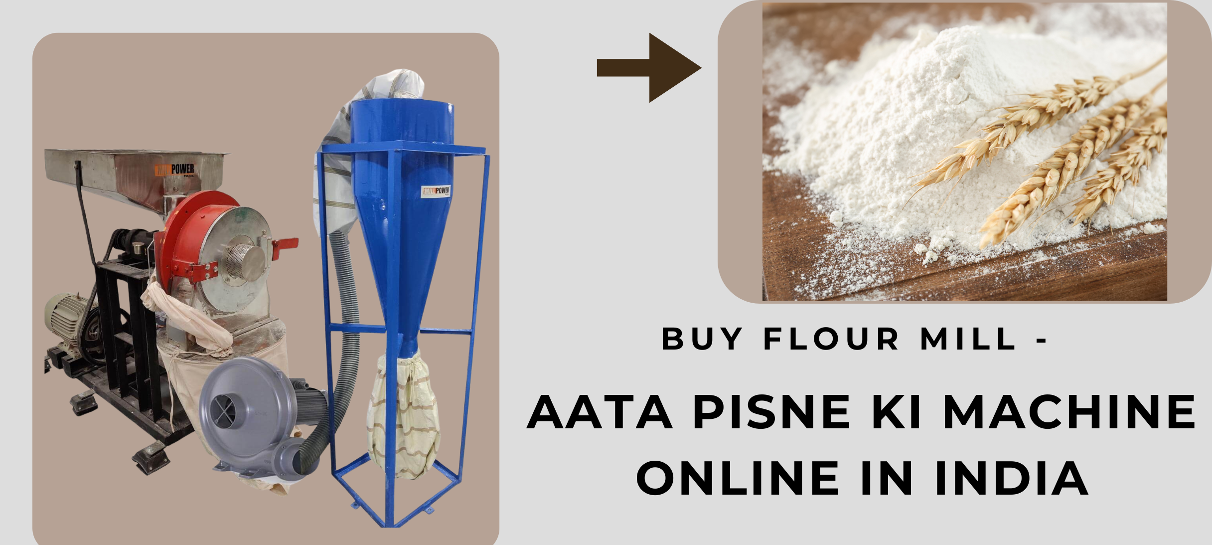 Best Atta Chakki Machine for Home with Affordable Price | Buy Flour Mill Pisne Ki Machine Online in India