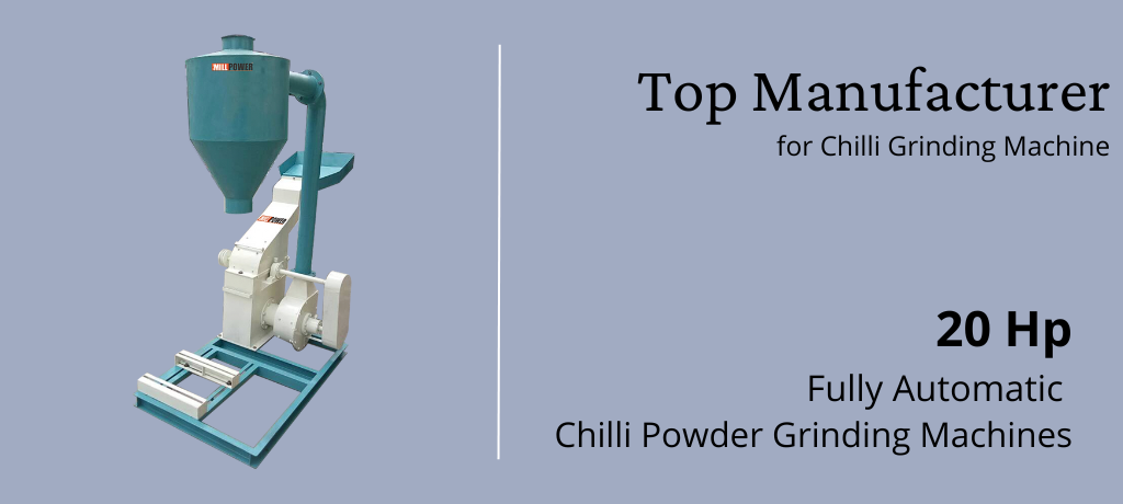 High Efficiency Fully Automatic Chilli Powder Machine - Top Manufacturer for Chilli Grinding Machine