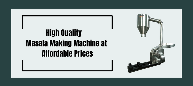 High Quality Masala Making Machine at Affordable Prices - Machine Manufacturer of Spice Powder Grinding Machine