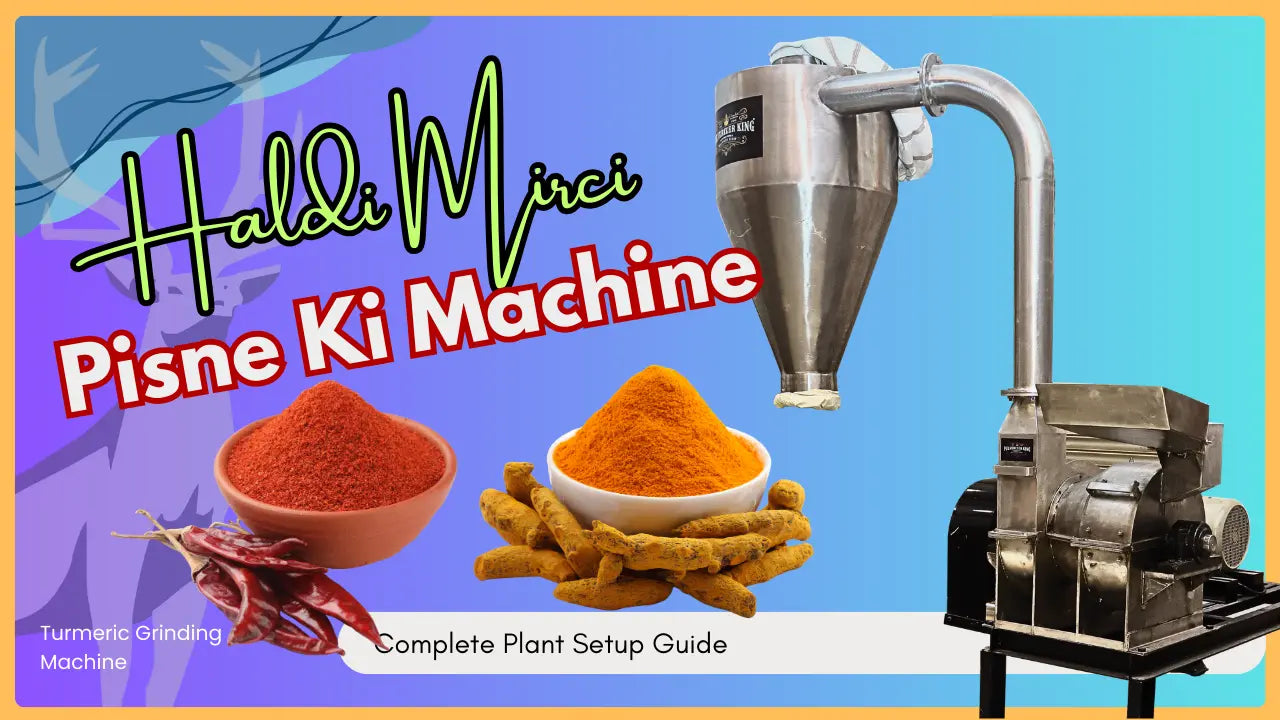 Haldi Powder Machine in Delhi for Commercial Turmeric Processing