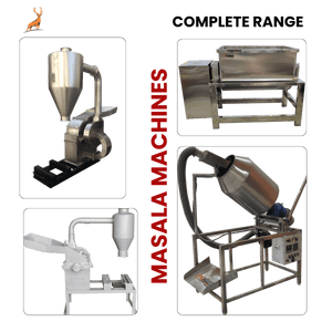10 HP Masala Grinder Machine -  ss304 plant - reindeer machinery 