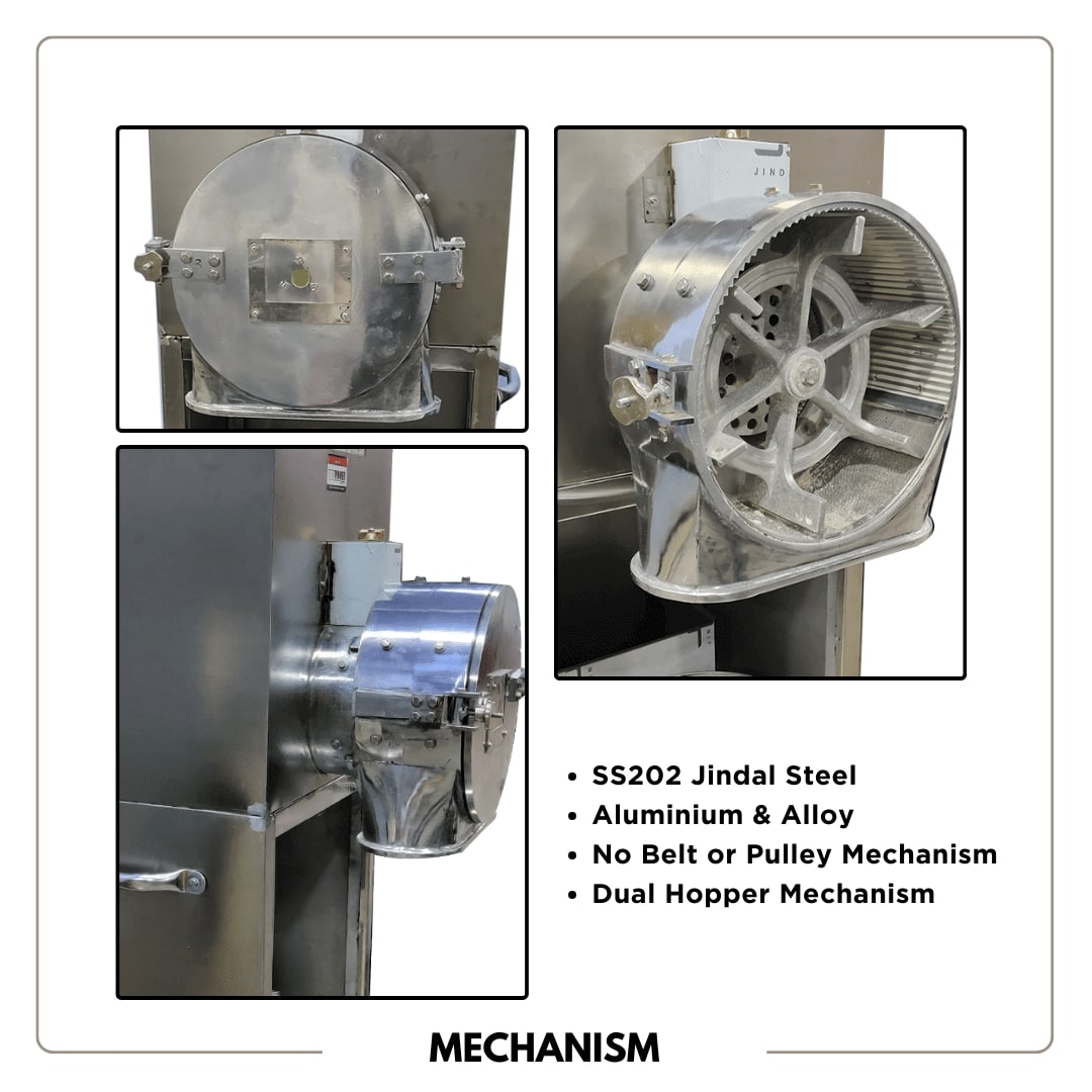 Commercial Stoneless Atta Chakki Price