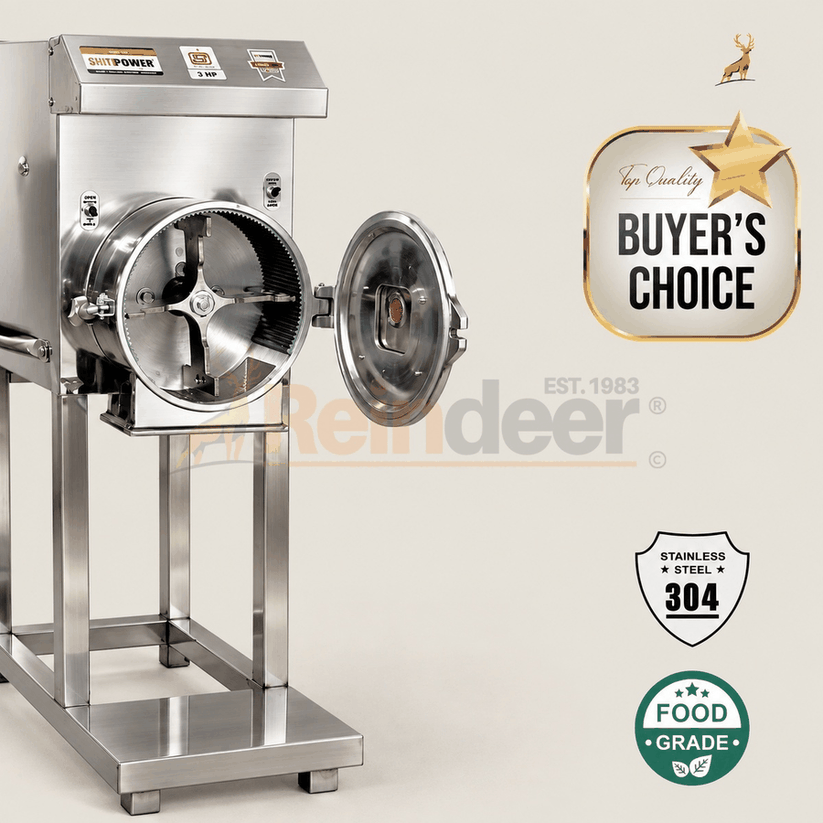 Small Atta Chakki Machine 3 HP | Reindeer Machinery