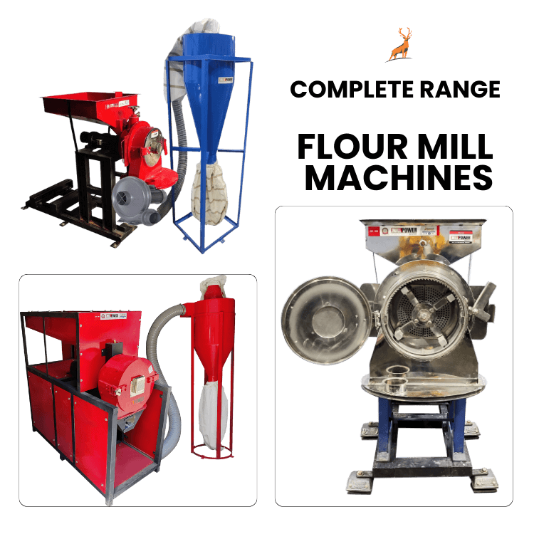 20 hp atta chakki - Complete Range - Reindeer Machinery