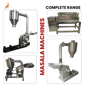 20 hp masala grinder - ss304 masala plant - reindeer machinery