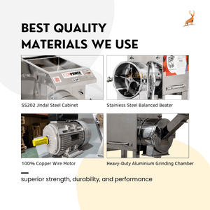 3 hp atta chakki – features – Reindeer Machinery