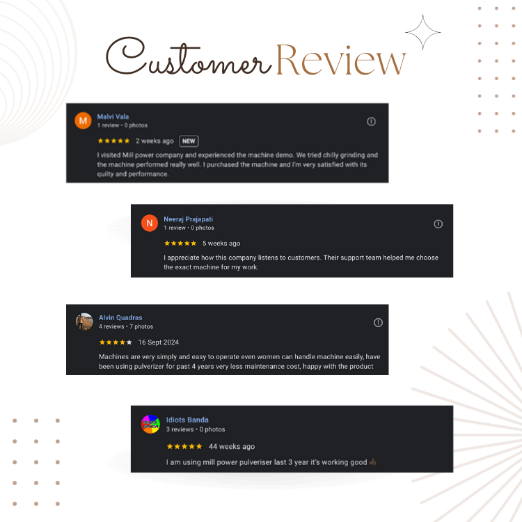 atta chakki flour mill machine - review - reindeer machinery