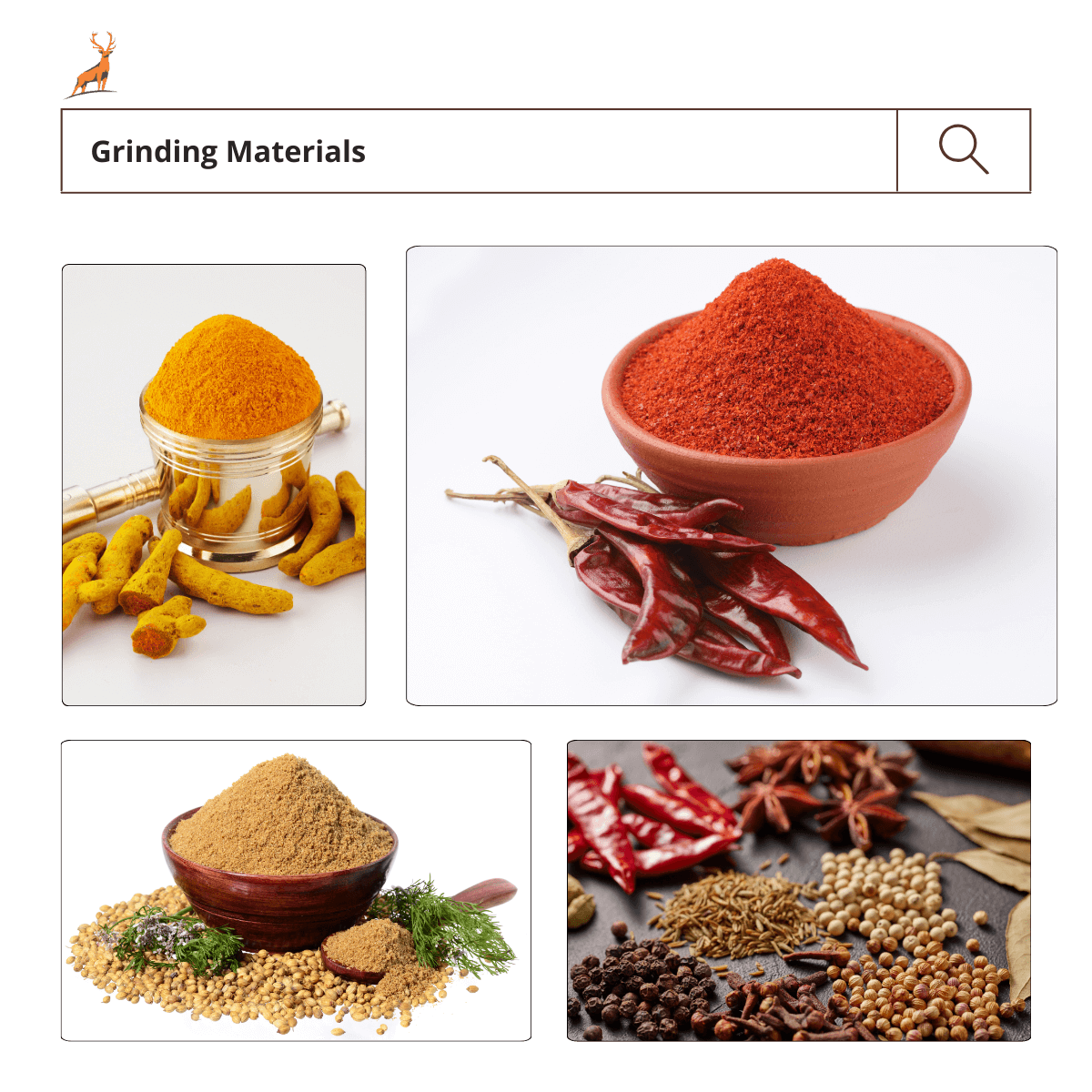 chilli grinding machine - masala - reindeer machinery
