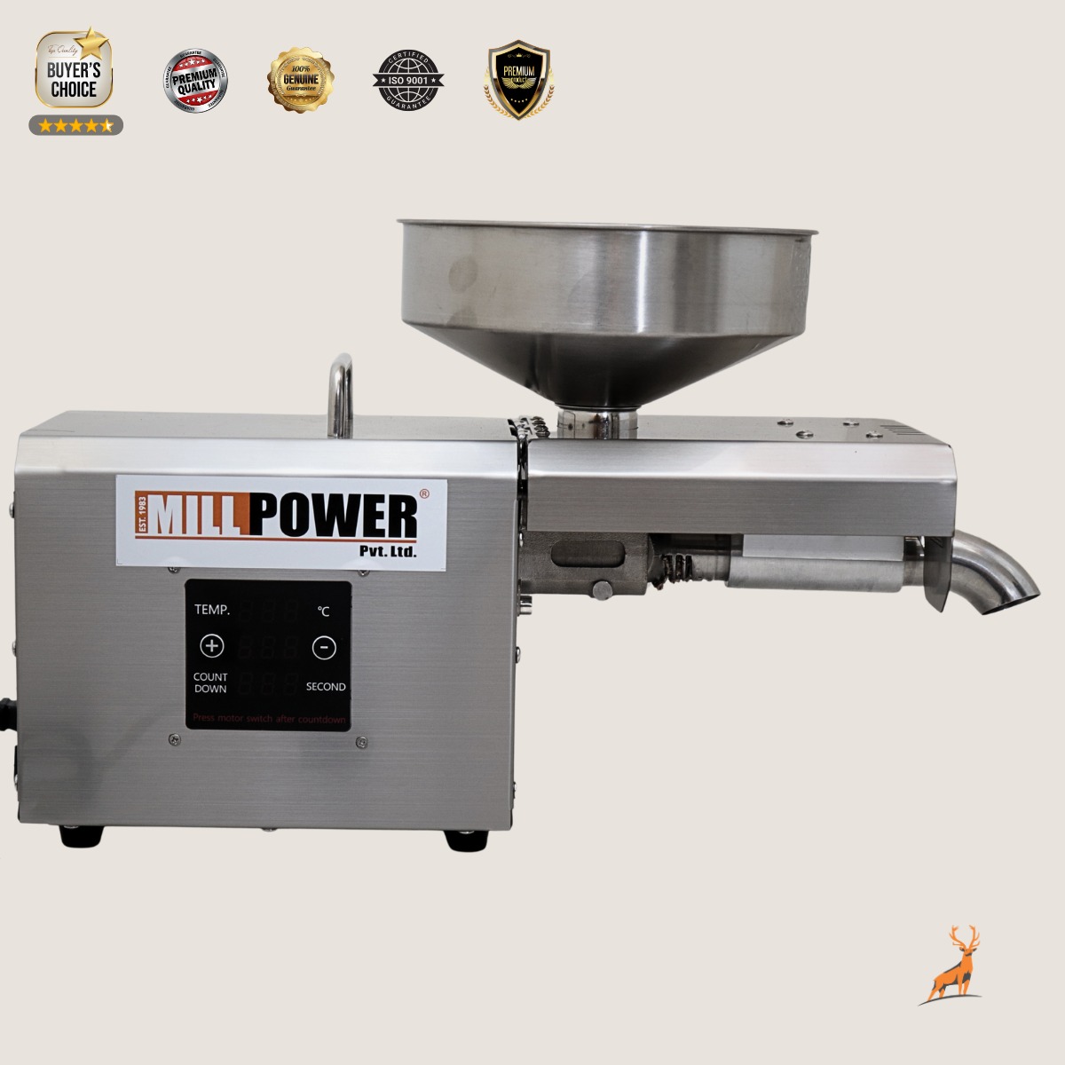 घरेलू तेल प्रेस 