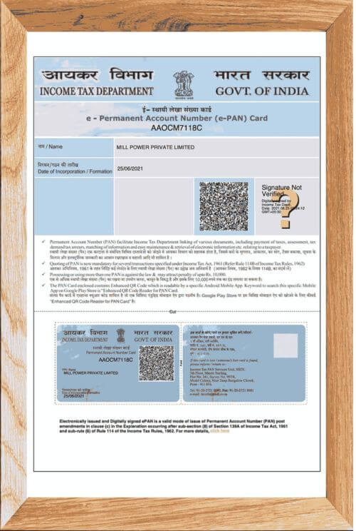  PAN Income tax Dept - reindeer machinery