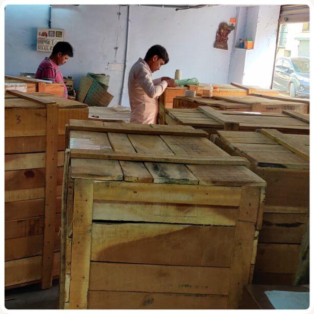 exports packing -  - reindeer machinery