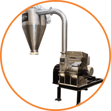 turmeric grinding machine - category logo - reindeer machinery