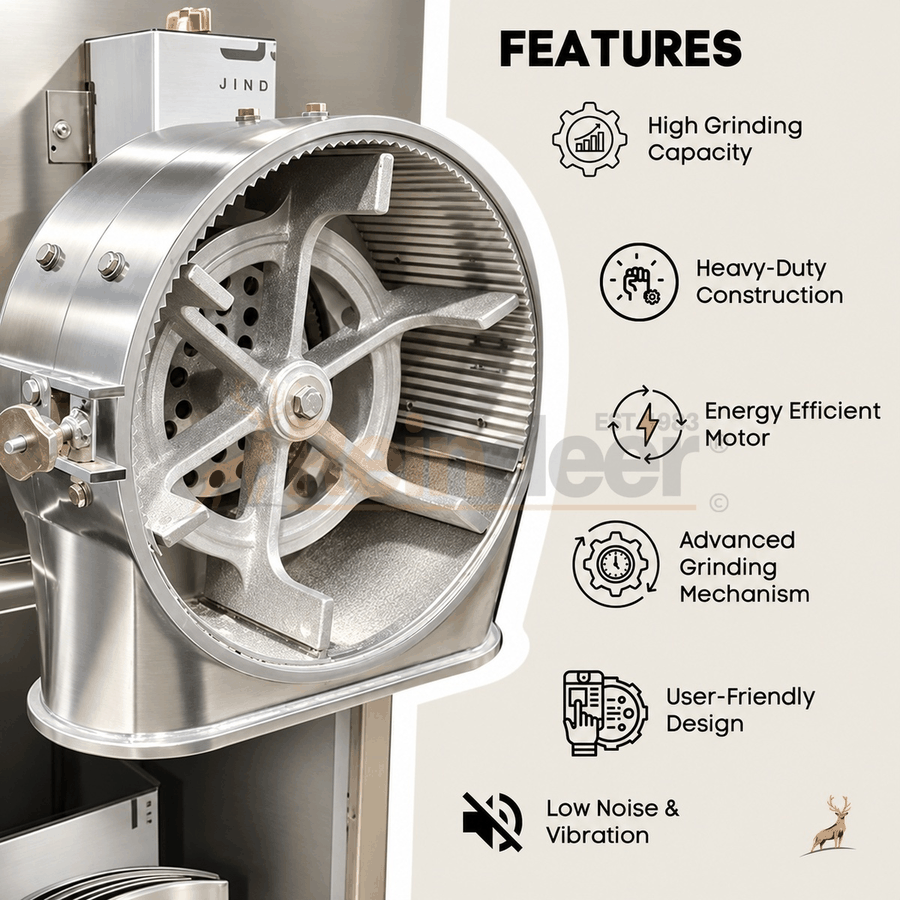 atta chakki for small business - features - reindeer machinrey