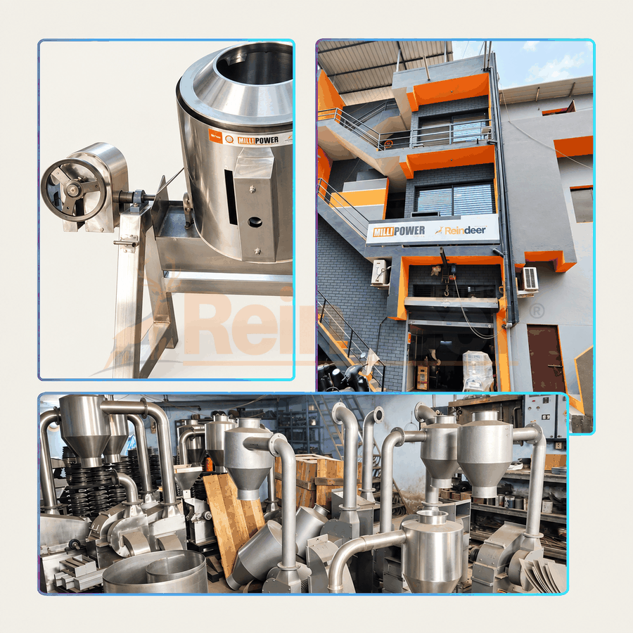 drum roaster machine - machine manufacturing - reindeer machinery