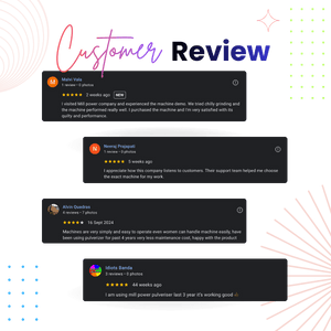 electric roaster machine - customer review - reindeer machinery