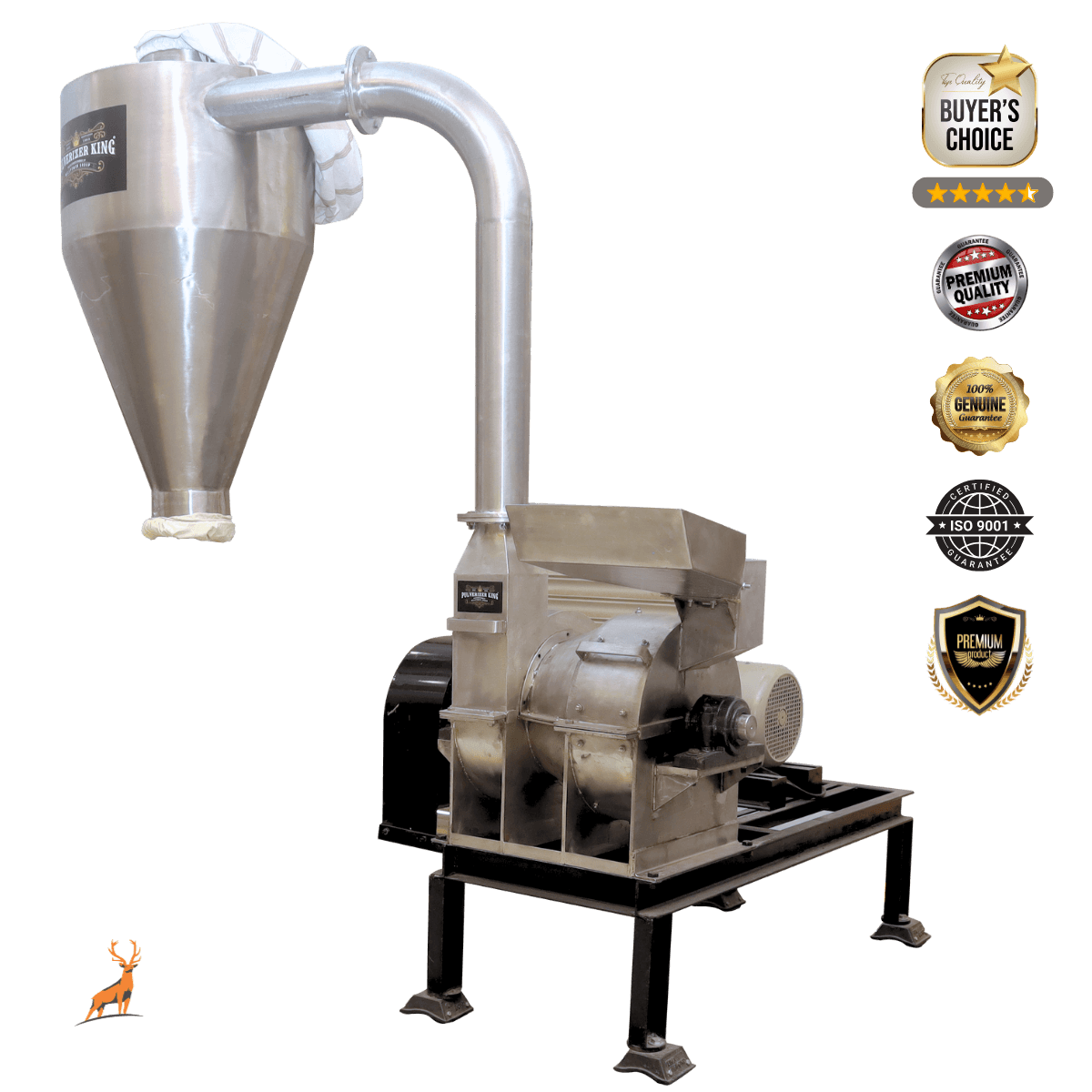 haldi pisne ki machine - ss304 food grade - reindeer machinery