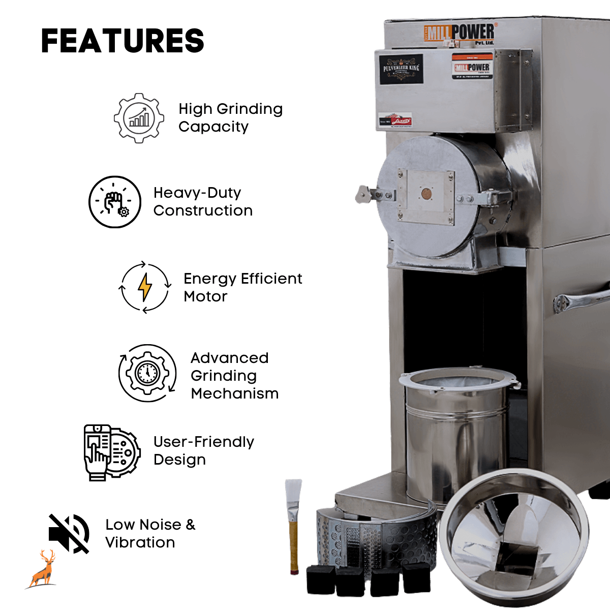 mini flour mill for small business - features - reindeer machinery