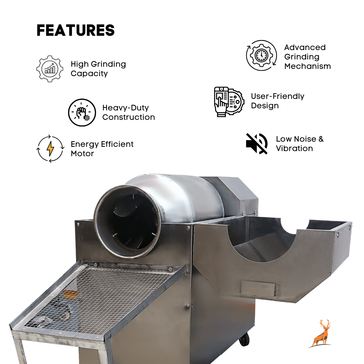 Peanut Roaster Machine