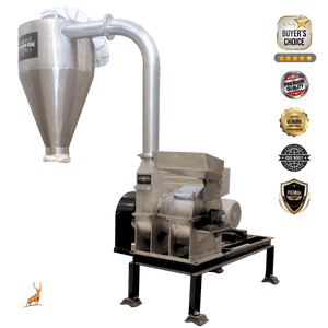 turmeric grinding machine - ss304 food grade- reindeer machinery