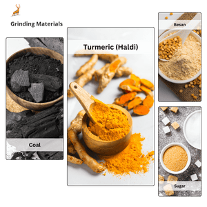 turmeric powder machine - material - reindeer machinery