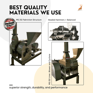 turmeric powder machine - mechnaism - reindeer machinery