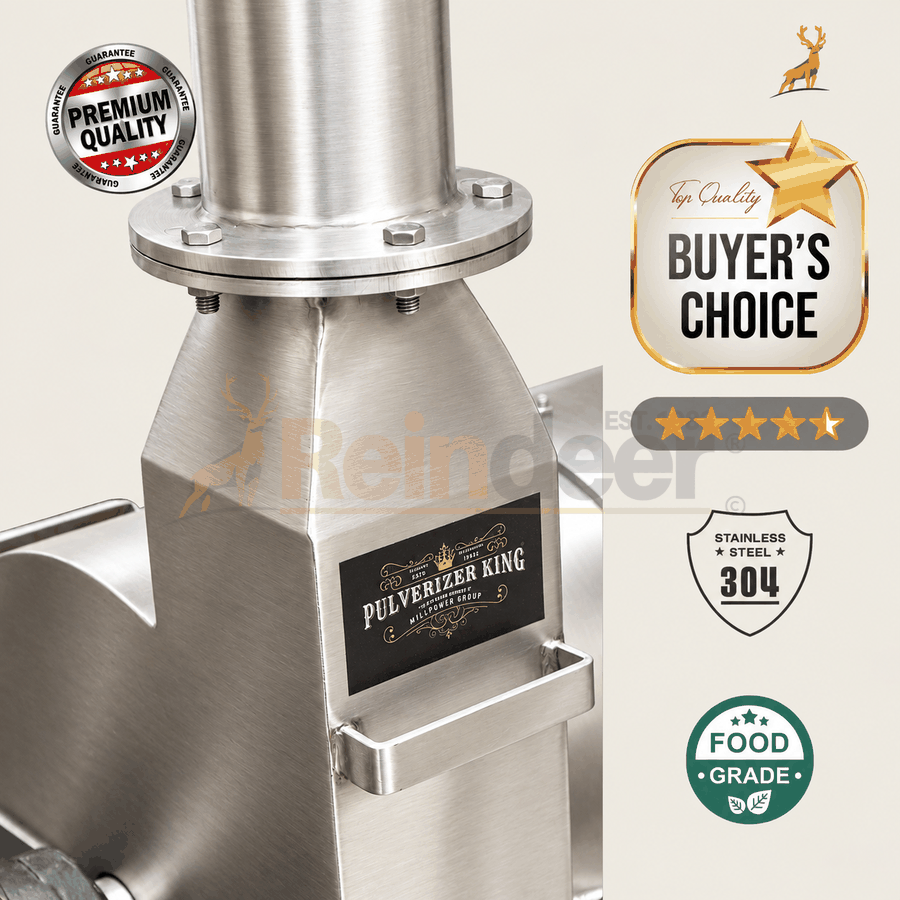 turmeric powder machine - ss304 machine quality - reindeer machinery